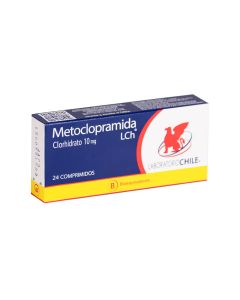Metoclopramida 10mg 24 Comprimidos