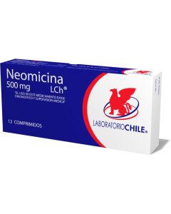 Neomicina 500mg - 12 Comprimidos