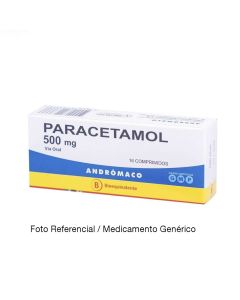 Paracetamol 500mg - 16 Comprimidos