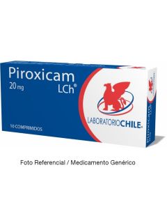 Piroxicam 20mg - 10 Comprimidos