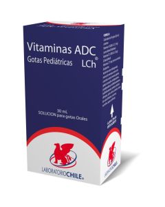 Vitaminas Adc 30 mL solución oral para gotas