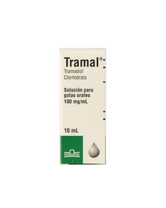 Tramal - 100mg/ml Tramadol - 10ml Solución Oral para Gotas