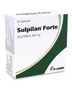 Sulpilan Forte - 300mg Sulpirida - 20 Cápsulas