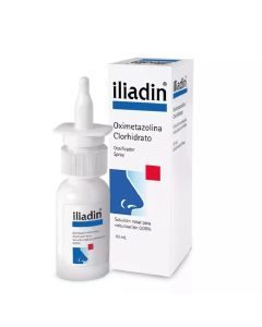 Iliadin - 0,05% Oximetazolina Clorhidrato - 10ml Solución Nasal para Nebulización