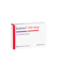 Eutirox 150mcg 50 comprimidos