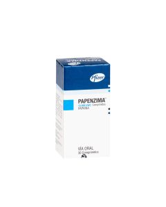 Papenzima - 5mg Papaina - 30 Comprimidos