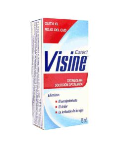 Visine - 0,5mg/ml Tetrizolina - 15ml Solución Oftálmica  