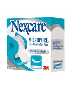 Nexcare Micropore Blanca 25mm x 9,1m 1 unidad