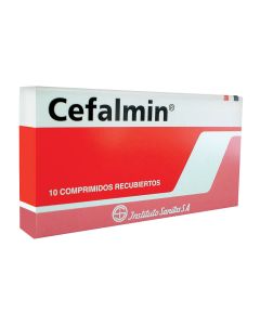 Cefalmin 10 comprimidos
