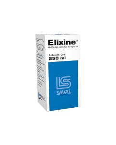Elixine - 80mg/15ml Teofilina Anhidra - 250ml Solución Oral