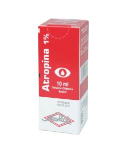 Atropina 1% 10mL solución oftálmica estéril