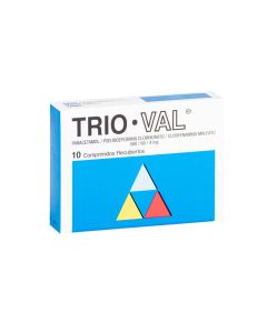 Trio-Val 10 Comprimidos Recubiertos