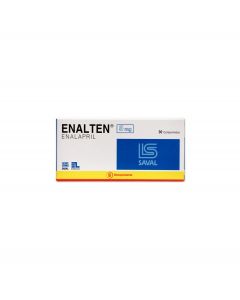 Enalten - 5mg Enalapril Maleato - 30 Comprimidos