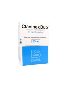 Clavinex Duo - 35ml Polvo para Suspensión Oral