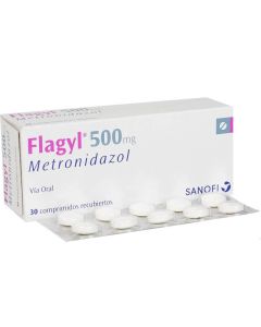 Flagyl 500mg 20 comprimidos recubiertos