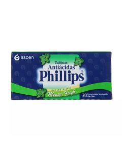Phillips Carbonato de Calcio 805mg - 115mg - 100mg. 30 Comprimidos