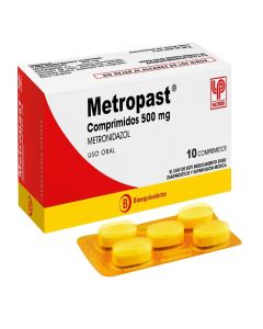 Metropast 500mg 10 comprimidos
