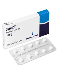 Syndol - 10mg Ketorolaco Trometamol - 10 Comprimidos Recubiertos