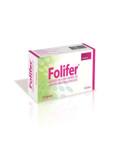 Folifer 30 Cápsulas con gránulos de liberación prolongada