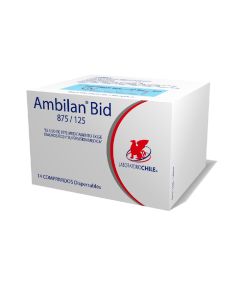 Ambilan BID 875mg/125mg 14 comprimidos dispersables