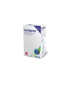 Cortiprex Prednisona 20mg/5ml 60ml Suspensión Oral