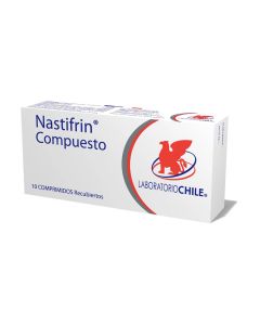 Nastifrin Clorfenamina, Paracetamol 4mg/555,56mg/60mg 10 Comprimidos Recubiertos