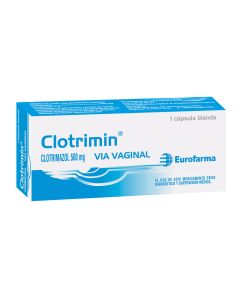 Clotrimin - 500mg Clotrimazol - 1 Óvulo Vaginal