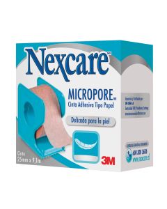 Nexcare Micropore Color Piel 25mm x 9,1m 1 unidad