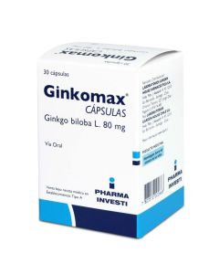GinkoMax -  Ginkgo Biloba L. - 30 Cápsulas