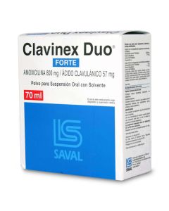 Clavinex Duo Forte - 70ml Polvo para Suspensión Oral
