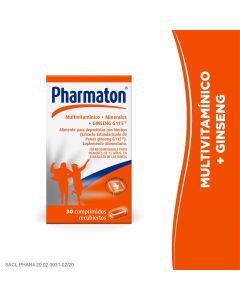 Pharmaton - 30 Comprimidos Recubiertos