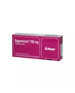 Bagomicina Minociclina 100mg 15 Comprimidos Recubiertos