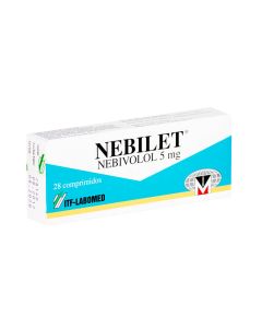 Nebilet - 5mg Nebivolol - 28 Comprimidos
