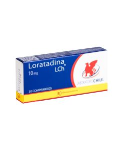 Loratadina 10mg 30 comprimidos recubiertos
