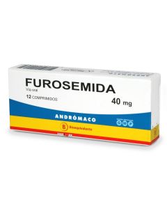 Furosemida 40mg - 12 Comprimidos