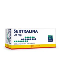 Sertralina 50mg - 30 Comprimidos