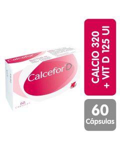 Calcefor D 60 cápsulas