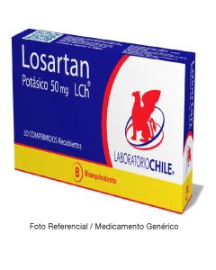 Losartan Potásico 50mg - 30 Comprimidos Recubiertos
