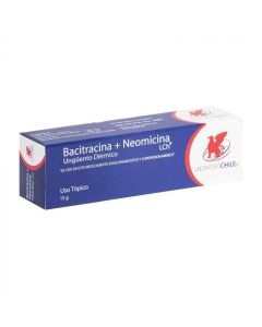 Bacitracina + Neomicina 15g Ungüento Tópico
