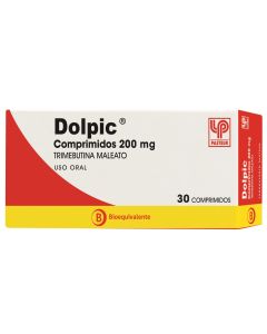 Dolpic - 200mg Trimebutina Maleato - 30 Comprimidos