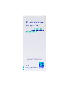 Flucloxacilina - 250mg/5ml Flucloxacilina - 60ml Polvo para Jarabe