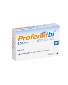 Profenid Bi Ketoprofeno 150mg 10 Comprimidos de Liberación Prolongada