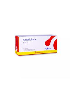 Amoxicilina 500mg - 21 Cápsulas