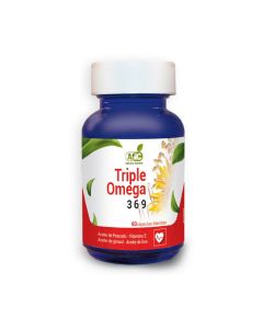 Triple omega 3 6 9, 60 cápsulas