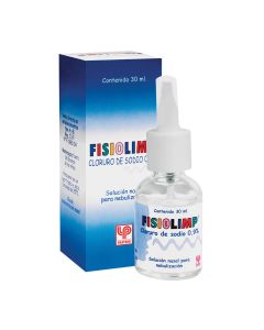 Fisiolimp - 0,9% Cloruro de Sodio - 30ml Solución Nasal para Nebulización