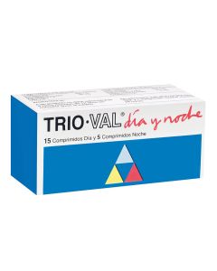 Trio-Val Día y Noche - 20 Comprimidos Recubiertos
