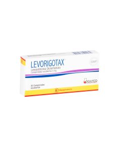 Levorigotax - 5mg Levocetirizina Diclorhidrato - 30 Comprimidos Recubiertos