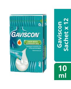 Gaviscon - 12 Sachets de 10ml Suspensión Oral