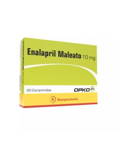 Enalapril 10mg - 20 Comprimidos
