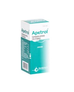 Apetrol 400 mg;80 mg;100 mg;12 mg;15 mg;12 mg 120ml